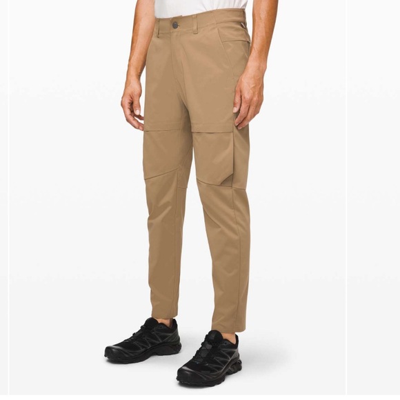 Lululemon Mile View Pants size 34 Tan